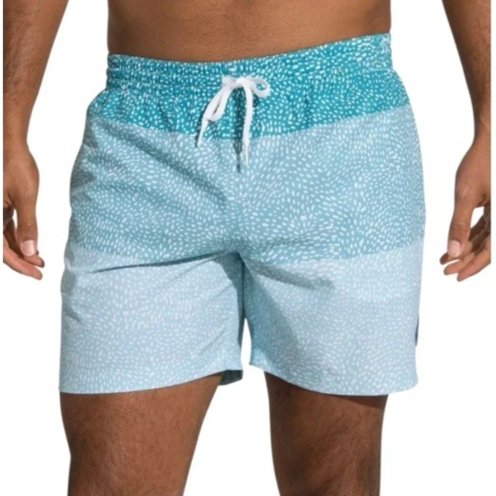 Chubbies Mens Turquoise Agua The Whale Shark Classic 5.5